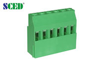 유로 타입 PCB 스크루 터미널 블록 300V 15A 녹색 5.08mm 피치 청동
