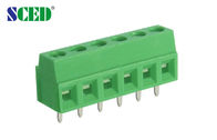 전기 점화를 위한 녹색 300V 10A PCB 산 끝 구획 피치 3.5mm