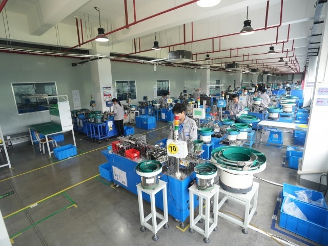 SCED ELECTRONICS CO., LTD. 공장 생산 라인