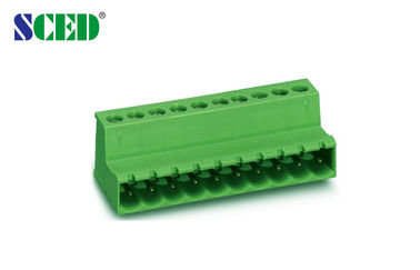PCB 2-22 폴란드 Pluggable 끝 구획 5.08mm 피치 여성 부속 300V 18A
