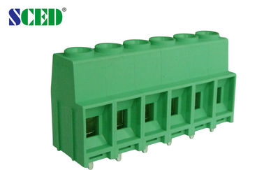 청색 9.52 밀리미터 PCB 스크롤 단자 블록 300V 30A 2-16 막대기 M3