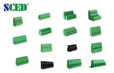 정각 철사 인레트 끝 구획 PCB 피치 3.81mm 300v 10A 2P - 28P