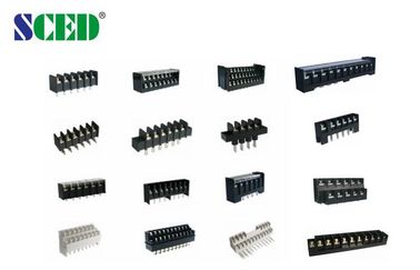 8.255 밀리미터는 장애 단자 블록 2-32 막대기에게 300V / 20A M3 스크루 PCB를 던집니다