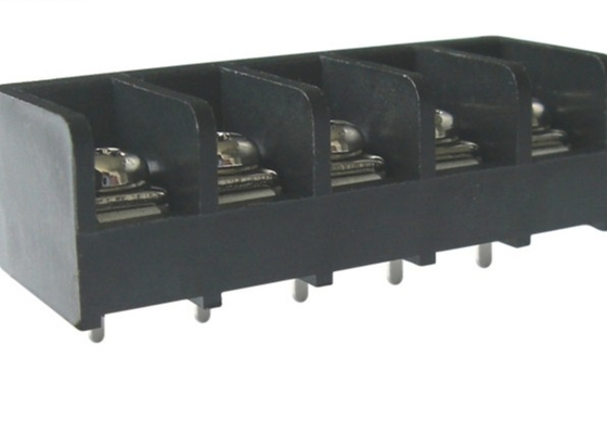 간격 9.52mm 장벽 끝 구획 300V 20A 2-24 폴란드 정각 철사 인레트