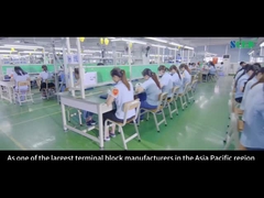 터미널 블록의 생산 작업장 및 장비