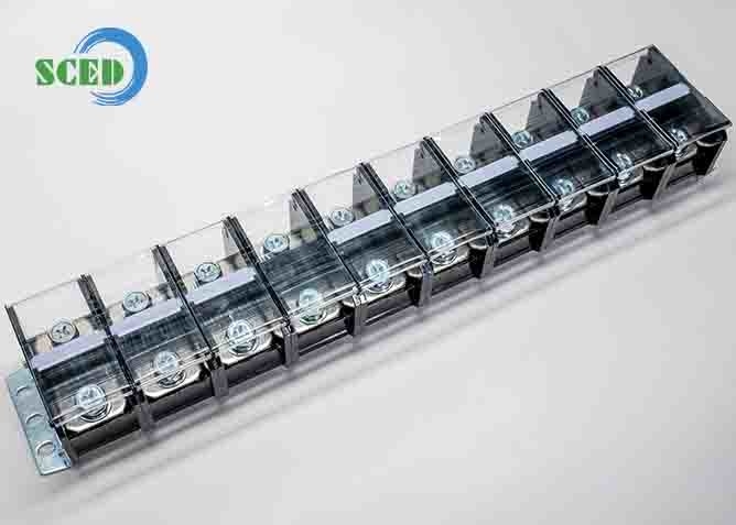 600V 300A 고전류 터미널 블록 중압 45.00mm 전기 터미널 커넥터