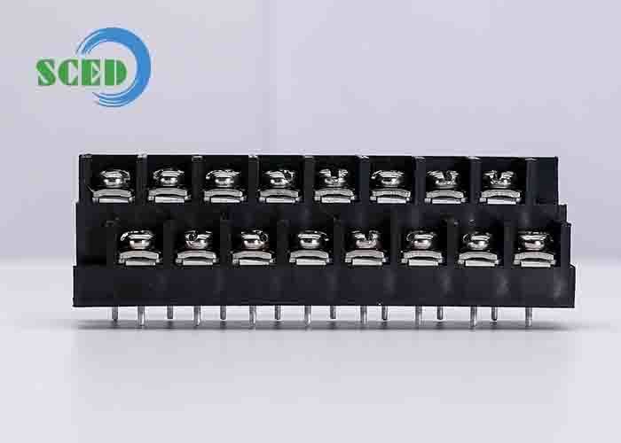 PBT Insulation Material Terminal Barrier Block UL94 V0 Flammability Rating Designed for Secure and Electrical Connections