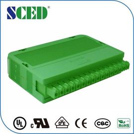 3.81mm 자동 Pluggable 소음 가로장 설치 부속품 16pin를 녹색이 되십시오