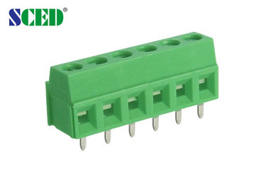 3.81mm 피치 유로 타입 PCB 스크루 터미널 블록 300V 10A 니켈 접착