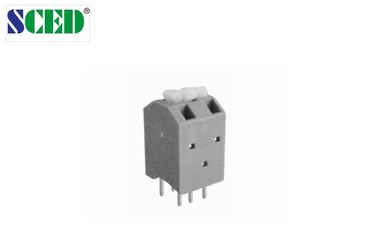 2.54mm 봄 전자 끝 연결관 인광체 청동 3 Pin