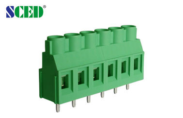 청색 M3은 9.52 밀리미터 PCB 단자 블록 300V 30A 2-16 막대기를 비틉니다