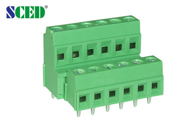 전기 3.81mm PCB 끝 구획, 10A 나사 죔쇠 끝 구획