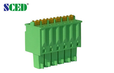 전자 Pluggable 끝 구획 연결관 2p - 22p Screwless/봄