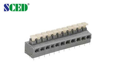 Screwless 스테인리스 봄 끝 구획 PCB 5.0mm 피치
