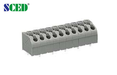 Screwless PCB 용수철이 있는 끝 구획 5.00mm 피치 10A 2 Pin - 24의 Pin