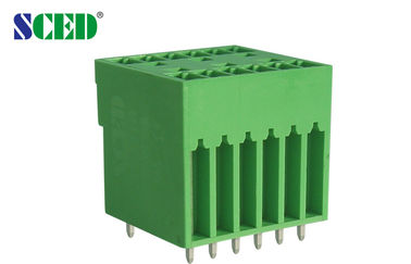 3.81mm 두 배 수준 PCB의 남성 소켓 2*2P-22*2P를 위한 Pluggable 끝 구획 우두머리