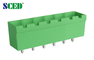 7.62mm PCB 남성 소켓 300V 18A를 가진 Pluggable 끝 구획 연결관