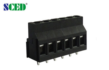 전기 PCB 산 끝 구획 피치 5.0mm의 300V 10A 나사 유형 끝 구획