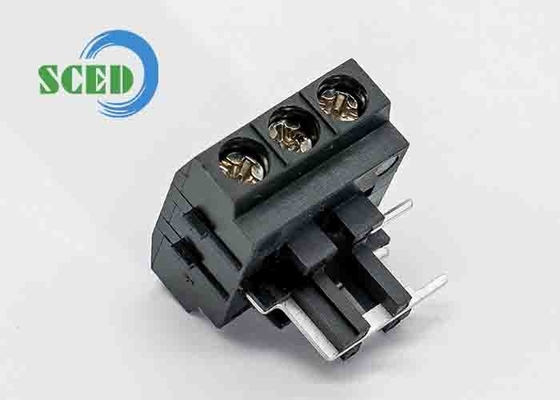 300V 10A M3 스크루 터미널 블록 커넥터 12 24 AWG PBT 6.2mm 간격 청동