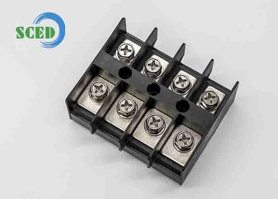 600V 100A 고전류 터미널 블록 20.00mm 구리 직각 와이어 터미널