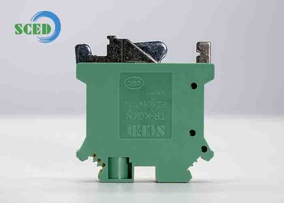 가볍고 견고한 Din Rail 터미널 블록 0.7kg 무게 안전 연결