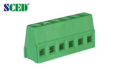 PCB 나사식 터미널 구획은 5.08mm 300V 10A 2Poles - 24Poles를 투구합니다