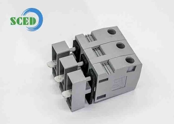 패널 관통 터미널 블록 스트리핑 길이 11mm, 2~24개 포지션 및 회로 연결용 스틸 클램프 케이지 제공