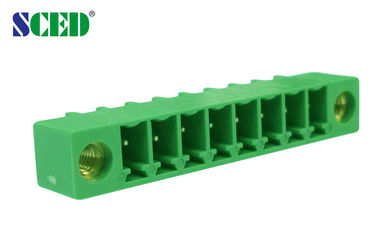 Pluggable 끝 구획, 피치 3.81mm, 300V 8A, 2P-22P의 소켓, 플러그 접속식 끝 구획