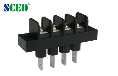 9.525mm PBT 장벽 끝 구획 300V PCB 담합 나사 연결관