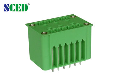 우두머리, 남성 소켓, 2*2P-20*2P의 피치 3.50mm, 300V 8A의 Pluggable 끝 구획, 플러그 접속식 끝 구획
