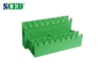 플러그 접속식 끝 구획 피치 5.08mm 300V 18A 2 x 2P - 24의 x 2P 우두머리 남성 소켓