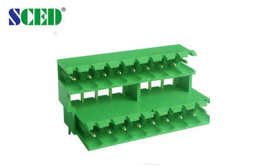 5.08mm 플러그 접속식 끝 구획 우두머리 남성 소켓 300V 18A 2 x 2P - 24의 x 2P를 투구하십시오