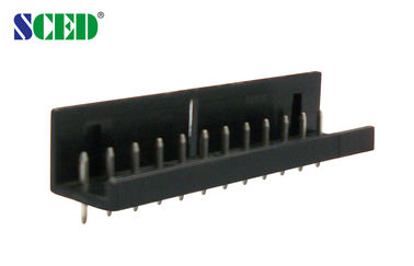 플러그 접속식 끝 구획 우두머리 피치 5.08mm 남성 소켓 300V 10A 2P - 24P