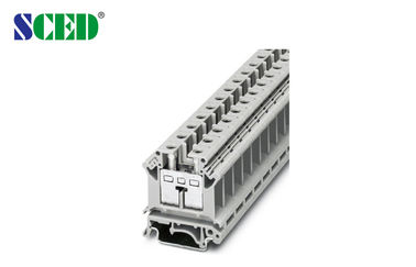 끝 폭 12.2mm 소음 가로장 끝 구획 600V 85A AWG 22 - 4