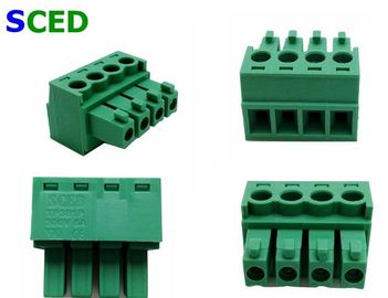 300V 8A PCB는 끝 구획 3.81mm 피치 Pluggable 끝 구획을 연결합니다